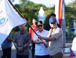 Gubernur Sulbar dan Menteri Transmigrasi RI Lepas Ekspor Kakao ke Jepang
