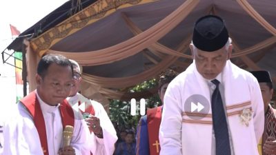 Pemprov Sulbar Hadiri Peresmian Gedung Baru GTM Jemaat Bukit Zaitun Mamuju