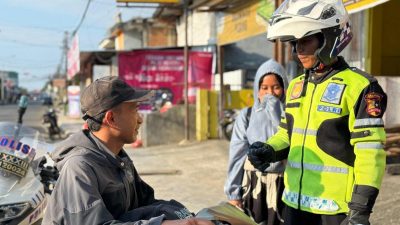 Operasi Patuh Marano Sasar Pengendara di Jalan Ahmad Kirang Mamuju