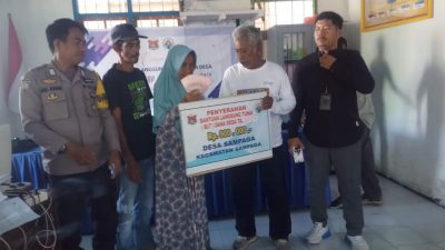 Pemdes Sampaga Salurkan BLT DD Tahap II Tahun 2025