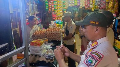 Awasi Peredaran Rokok Ilegal, Satpol PP Sulbar Lakukan Pemantauan di Polewali