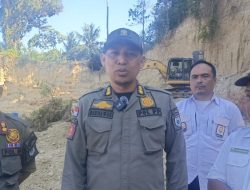 Respon Aduan Warga, Satpol PP Sulbar Tinjau Aktivitas Tambang di Majene