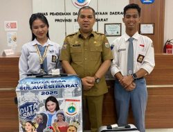 Dua Siswa Sulbar Ini Terpilih sebagai Duta SMA, Siap Bersaing di Tingkat Nasional
