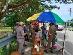 Satpol PP Sulbar Sosialisasi Penertiban PKL di Ruas Jalan