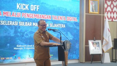 Gubernur SDK: ASN Sulbar Lebih Pintar Dari AI
