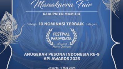 Manakarra Fair Masuk 10 Nominasi Terbaik di Anugerah Pesona Indonesia Award 2025