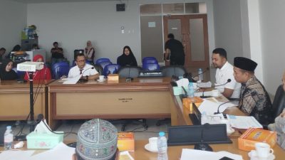 Setwan dan Komisi I DPRD Raker Bahas KUA PPAS