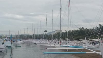 Puluhan Sandeq Sudah Merapat di Pantai Bahari, Bersiap Tempuh Lima Etape