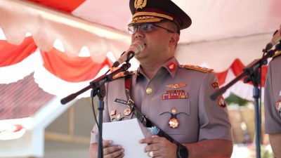 Kapolda Sulbar Pimpin Peringatan Hari Juang Polri