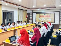 Bapperida Sulbar Beri Sejumlah Masukan Teknis pada Evaluasi Ranperda RPJMD Kabupaten Mamasa