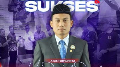 Aklamasi, Syamsul Samad Nahkodai KONI Sulbar