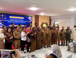 Dinas PUPR Sulbar Ikuti Sosialisasi Perda Bantuan Hukum