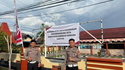Ditlantas Polda Sulbar Gencarkan Kampanye Anti Anarkisme
