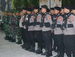 Polres Majene dan Kodim 1401 Majene Gelar Patroli Gabungan Skala Besar