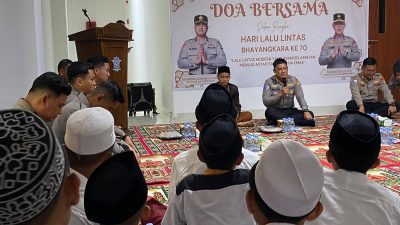 Doa Anak Yatim Iringi HUT Lalu Lintas ke-70 Polda Sulbar