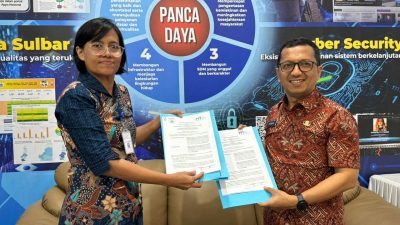 Kominfo Sulbar- RRI Teken MoU