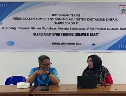 Bimtek ‘Garis SDK Siap’, Sekretariat DPRD Sulbar Dorong Peningkatan Kompetensi