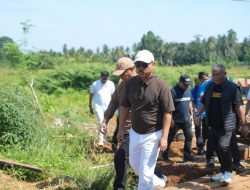 Bapperida Sulbar Dampingi Gubernur SDK Tinjau lokasi Persiapan Mess Patriot