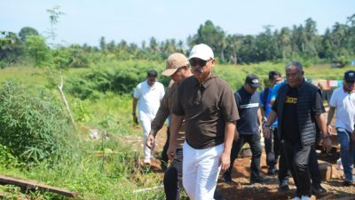 Bapperida Sulbar Dampingi Gubernur SDK Tinjau lokasi Persiapan Mess Patriot