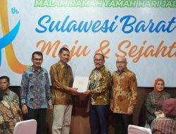 Jejak Perjuangan Sulbar Diserahkan, SDK Janji Lanjutkan dan Sempurnakan Pembangunan