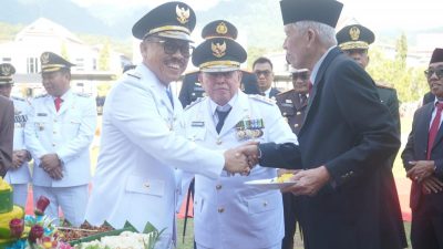 Tanpa Kemewahan, Peringatan HUT Sulbar ke-21 Tetap Khidmat