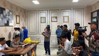 Kabid Humas Polda Sulbar Expose Perkembangan Penanganan Konflik di Tappalang