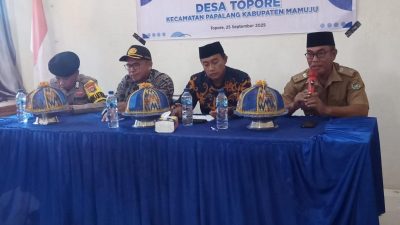 Sertijab Kades Topore Penuh Keakraban