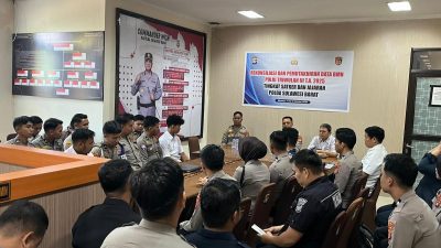 Biro Logistik Polda Sulbar Gelar Rekonsiliasi dan Pemutakhiran Data BMN TW III TA 2025