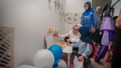 Ketua TP Resmikan Ruang Bermain di BKD Sulbar