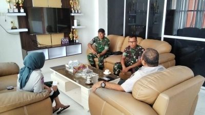 BPBD Sulbar Terima Kunjungan Perwakilan Korem 142/Tatag