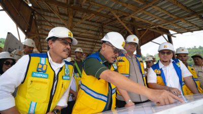 Gubernur SDK Tinjau Proyek Bendungan Budong-budong
