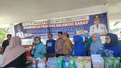 TP PKK Sulbar, Komunitas S5 dan Dinas Ketapang Sulbar Gelar Pameran UMKM