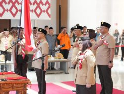 Ketua Kwarnas Budi Waseso Pimpin Pelantikan Pengurus Mabida dan Kwarda Gerakan Pramuka Sulbar Periode 2025-2030