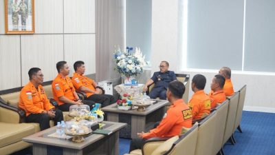 Basarnas Silaturahmi ke Gubernur Sulbar