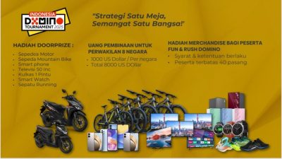 Sulbar Akan Kirim Atlet Terbaik ke Even Indonesia Domino Tournament 2025, Total Hadiah Fantastis