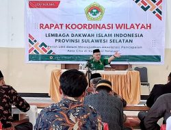LDII Sulsel Gelar Rakorwil, Asdar: LDII Bukan Sekedar Organisasi Dakwah