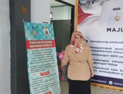 Dinsos Sulbar Bersihkan Area Pelayanan Publik