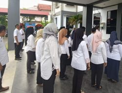 Apel Pagi Rutin, Dinsos Sulbar Tekankan Laporan Penguasaan BMD dan Kolaborasi Pelayanan Publik