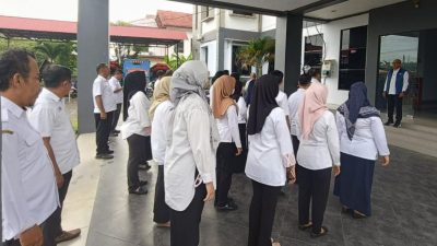Apel Pagi Rutin, Dinsos Sulbar Tekankan Laporan Penguasaan BMD dan Kolaborasi Pelayanan Publik