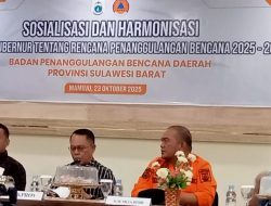 Dinsos Sulbar Ikuti Sosialisasi Pergub Rencana Penanggulangan Bencana