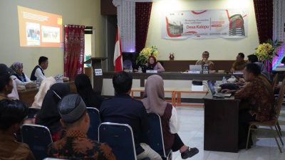 Tim Perluasan Desa Anti Korupsi Sulbar dan KPK RI Gelar Monitoring dan Evaluasi Desa Kalepu
