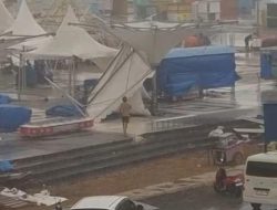 Pusdalops BPBD Sulbar Respon Cepat Laporan BMKG Kelas II Tampa Padang