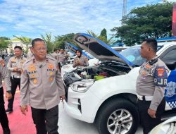 Wakapolda Sulbar Pastikan Kendaraan Operasional Ditlantas