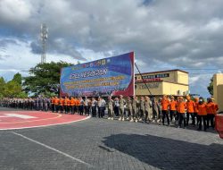 BPBD Sulbar Hadiri Apel Kesiapan Tanggap Darurat Bencana Hidrometeorologi