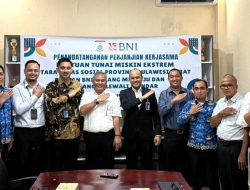 Dinsos Sulbar dan BNI Tandatangani Perjanjian Kerja Sama Penyaluran Bantuan Tunai