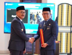 Kadinsos Sulbar Hadiri Pelantikan Junda Maulana sebagai Sekretaris Daerah Sulbar