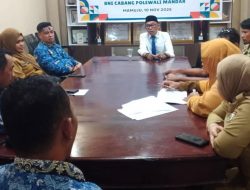 Dinsos Sulbar Gelar Rapat Internal Bahas Laporan Hasil Pemeriksaan Inspektorat