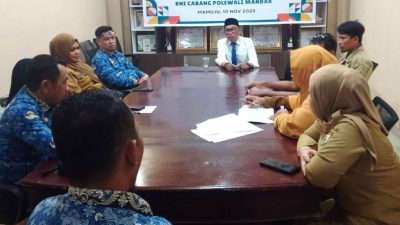 Dinsos Sulbar Gelar Rapat Internal Bahas Laporan Hasil Pemeriksaan Inspektorat