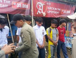 Satpol PP Sulbar Gelar Operasi Tertib Pelajar, Sasar Titik Rawan Bolos di Kota Mamuju