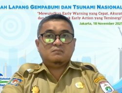 Dinsos Sulbar Ikuti Sekolah Lapang Gempabumi dan Tsunami Nasional